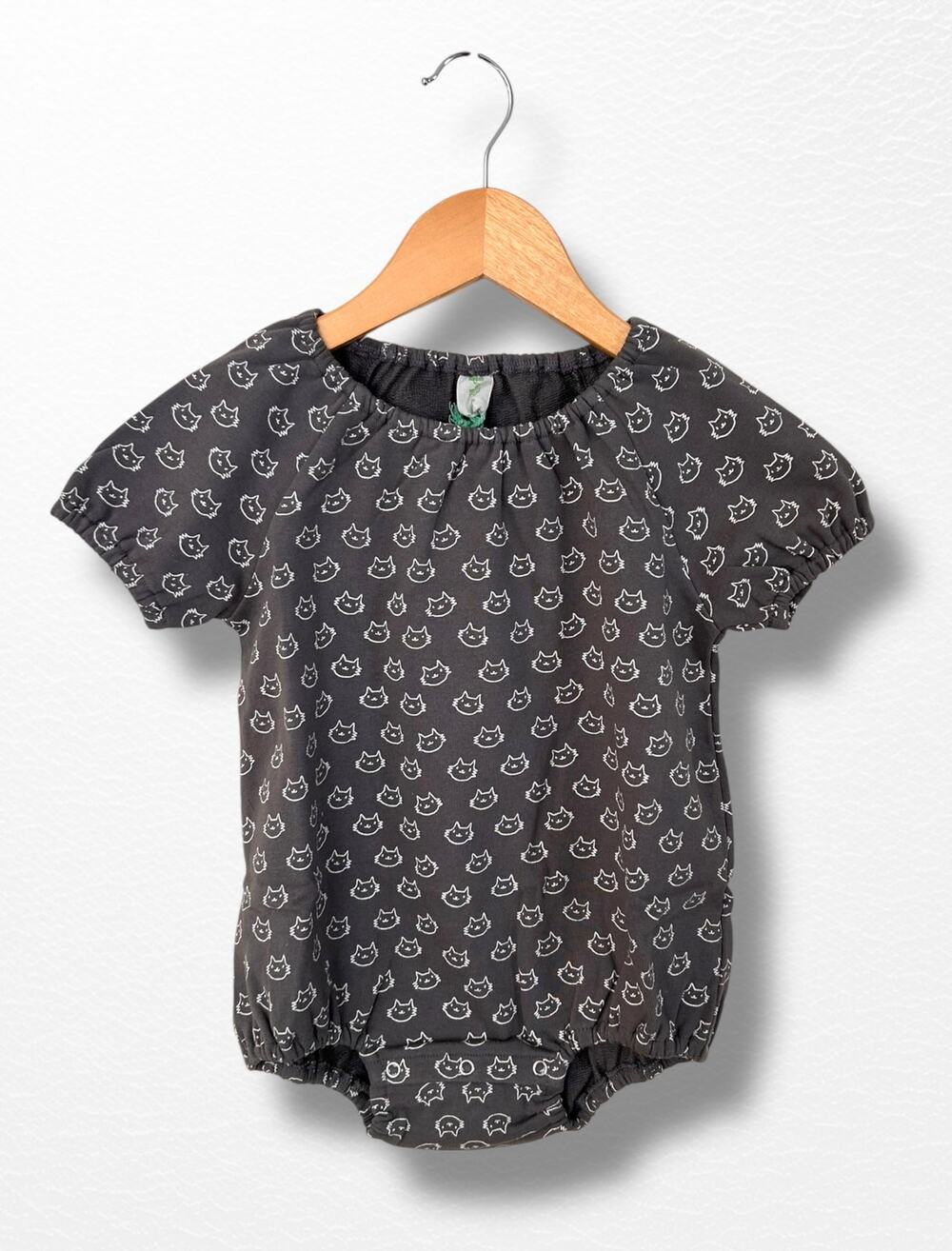 NWT Organic Kitty Print Sweatshirt Bubble, Size 2T
